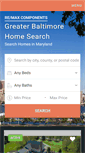 Mobile Screenshot of greaterbaltimorehomesearch.com
